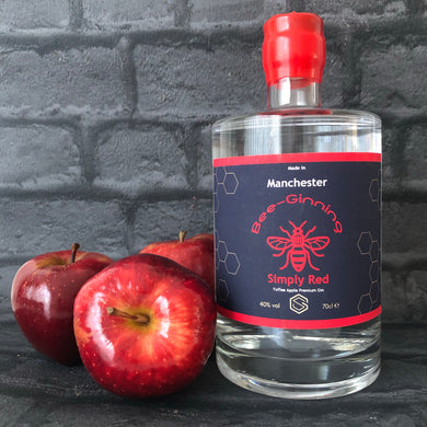‘SIMPLY RED’ Toffee Apple Premium Gin